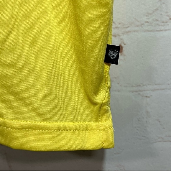 Chaps Performance Polo Shirt Mens XXL Bright Yellow Short Sleeve NWT - Picture 7 of 12